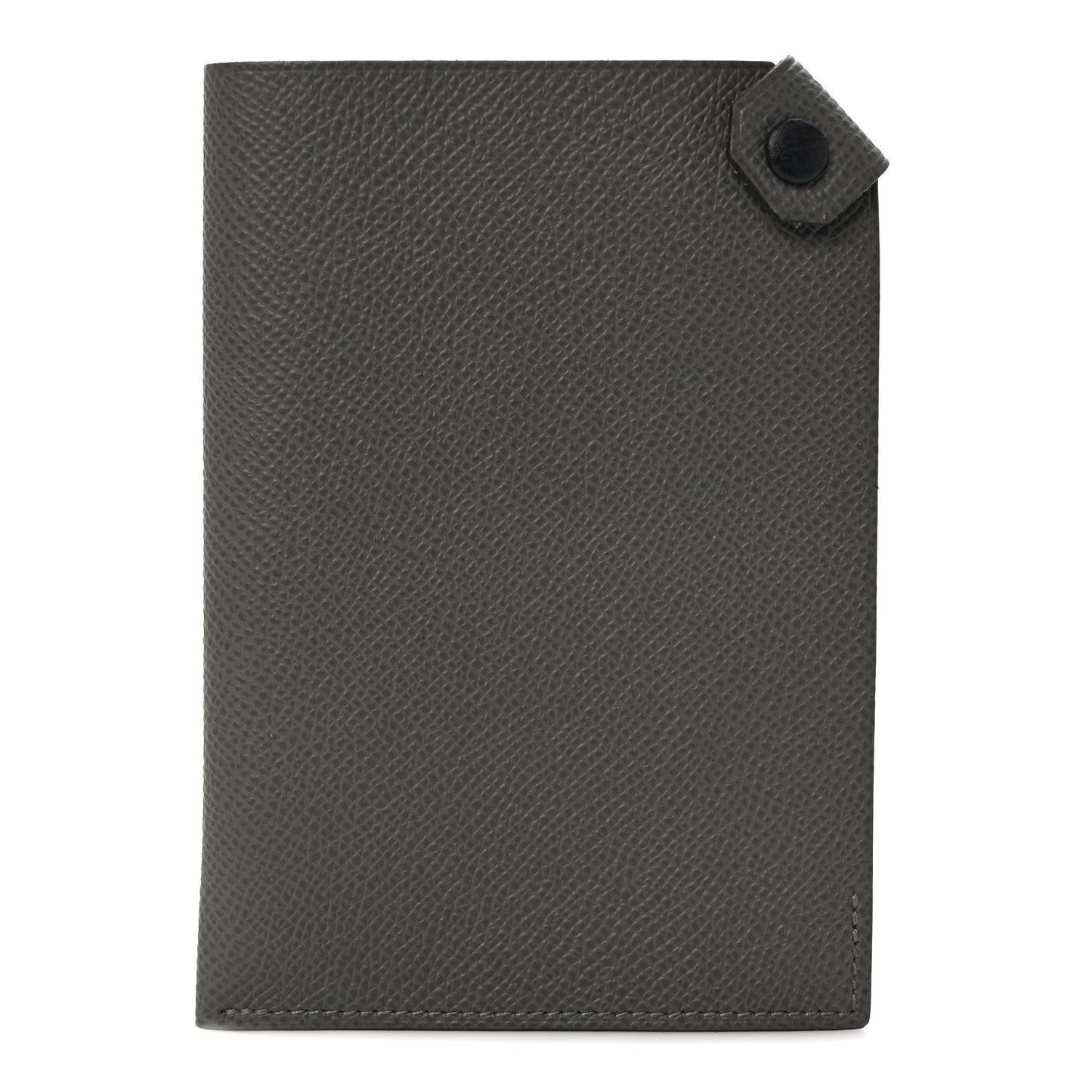 Epsom Tarmac Dot PM Passport Holder Gris Meyer Black