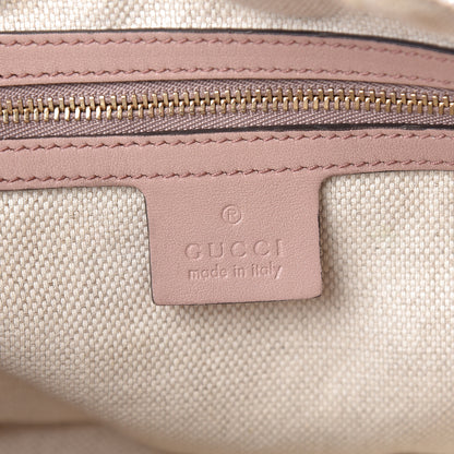 Gucci Soft Patent Small Soho Bowler Dark Cipria 6 of 11