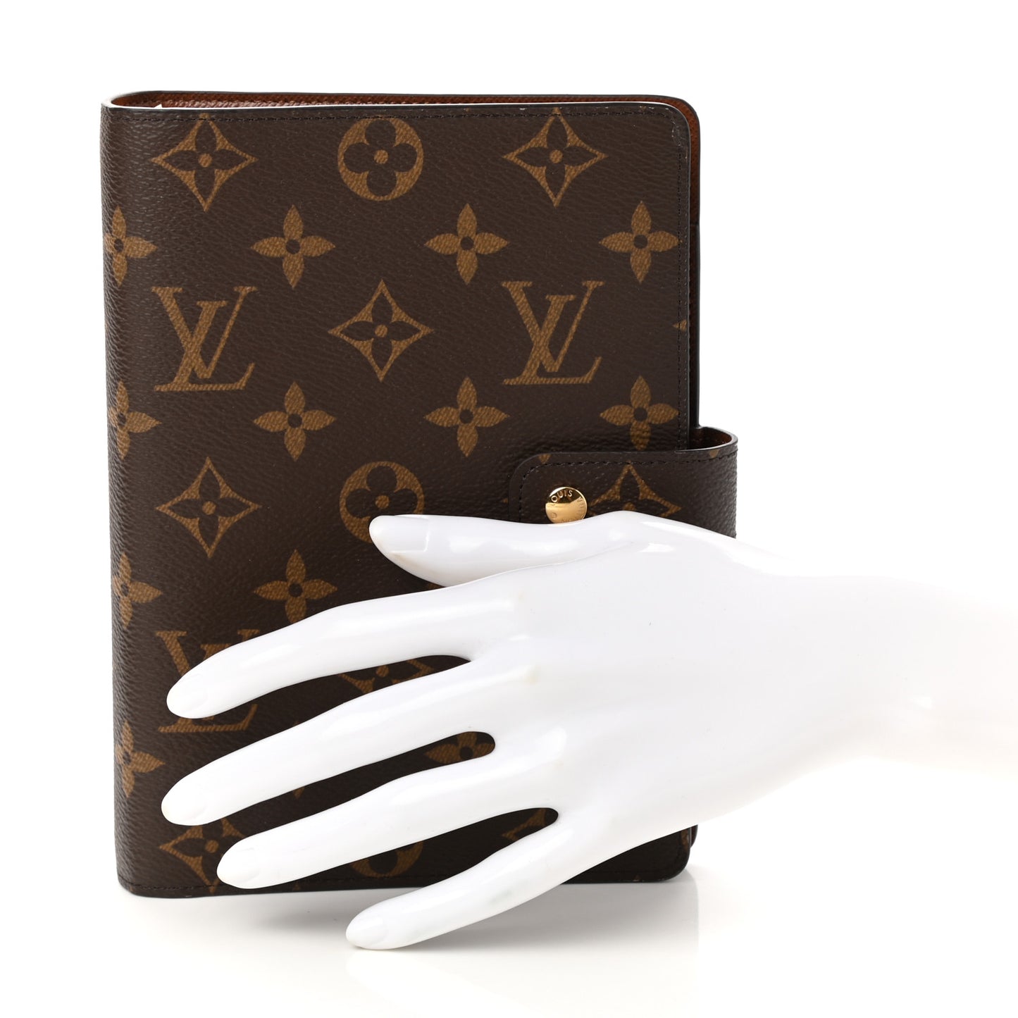 Monogram Medium Ring Agenda Cover