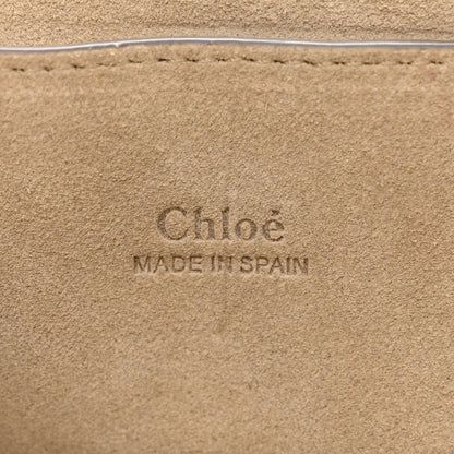 Chloe Suede Calfskin Mini Faye Bracelet Bag Lemonade 6 of 10