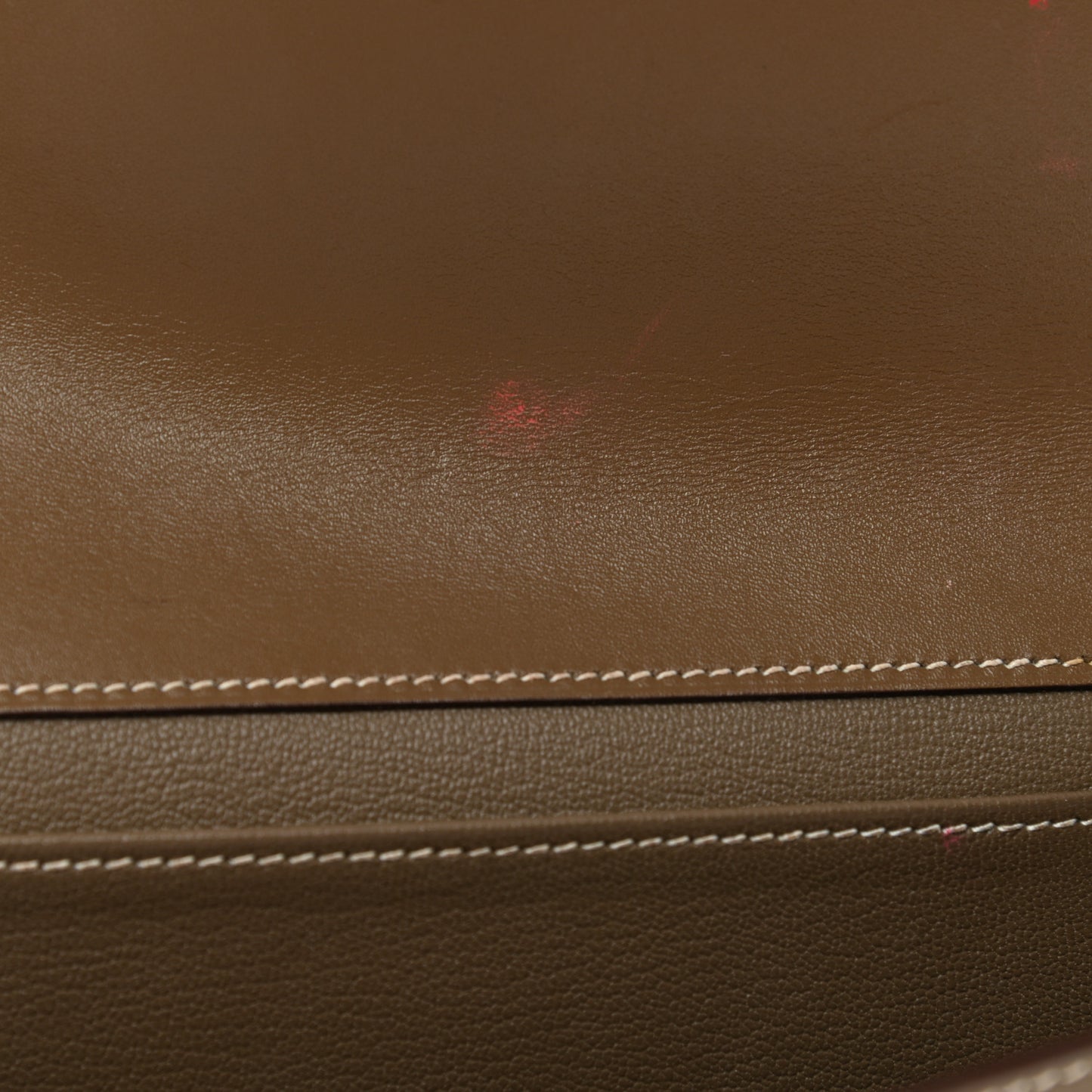 Tadelakt Medor 23 Clutch Etoupe
