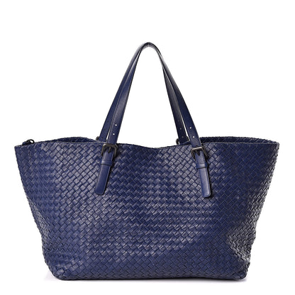 Bottega Veneta Nappa Intrecciato Large Seamless Tote Atlantic 1 of 9