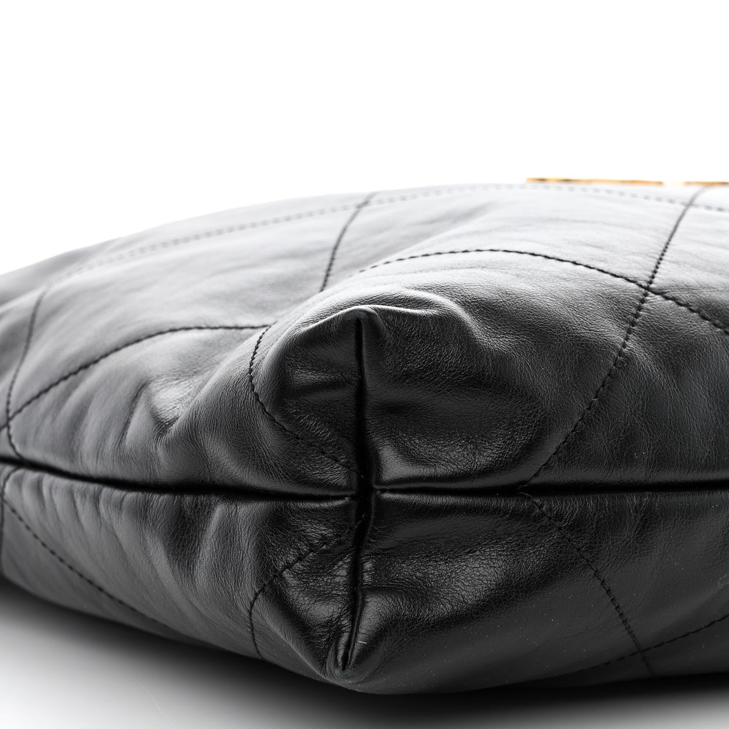 Chanel Shiny Calfskin Quilted Chanel 22 Black 11 of 15