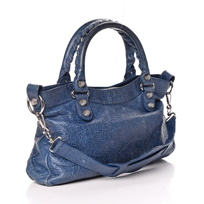 Balenciaga Agneau Giant 12 Silver Hardware First Bleu Cobalt Bleu Electric 3 of 16