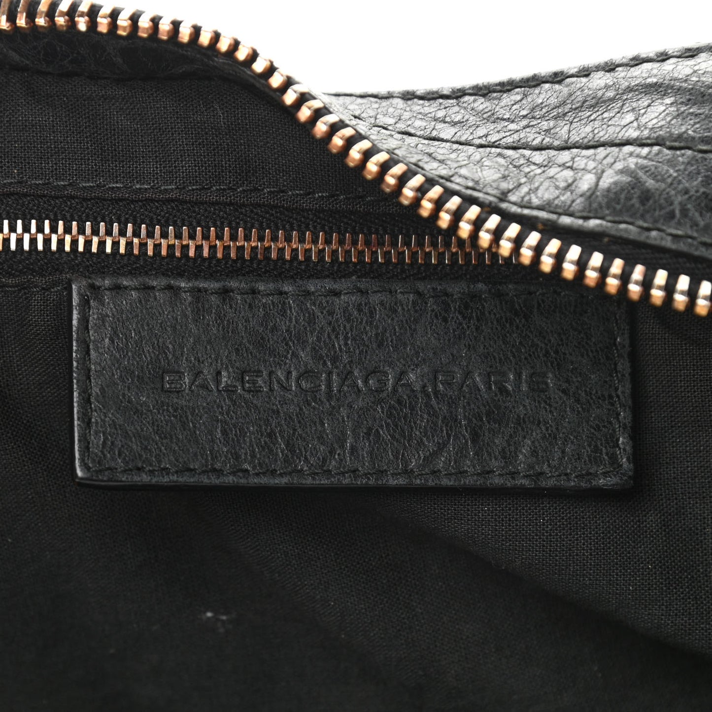 Agneau Giant 21 Rose Gold Hardware Part Time Black