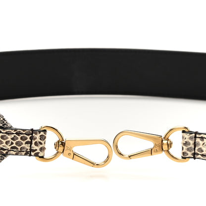 Louis Vuitton Snakeskin Calf Bandouliere Shoulder Strap 3 of 5
