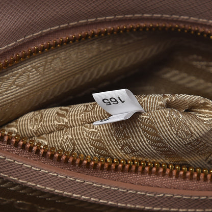 Prada Saffiano Small Galleria Double Zip Tote Cammeo 7 of 15