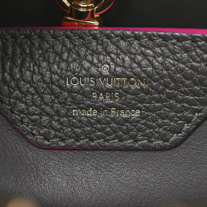 Louis Vuitton Taurillon Capucines PM Grey Pink 6 of 12