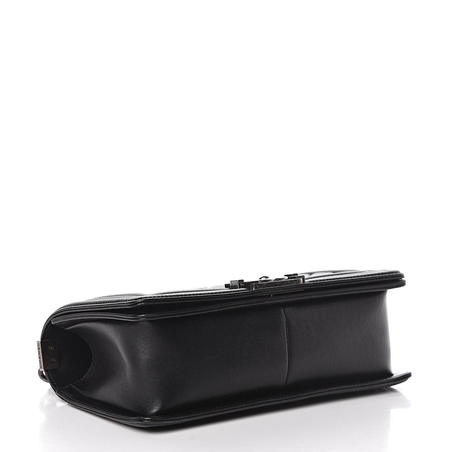 Chanel Lambskin Quilted Medium Boy Flap Black 4 of 16