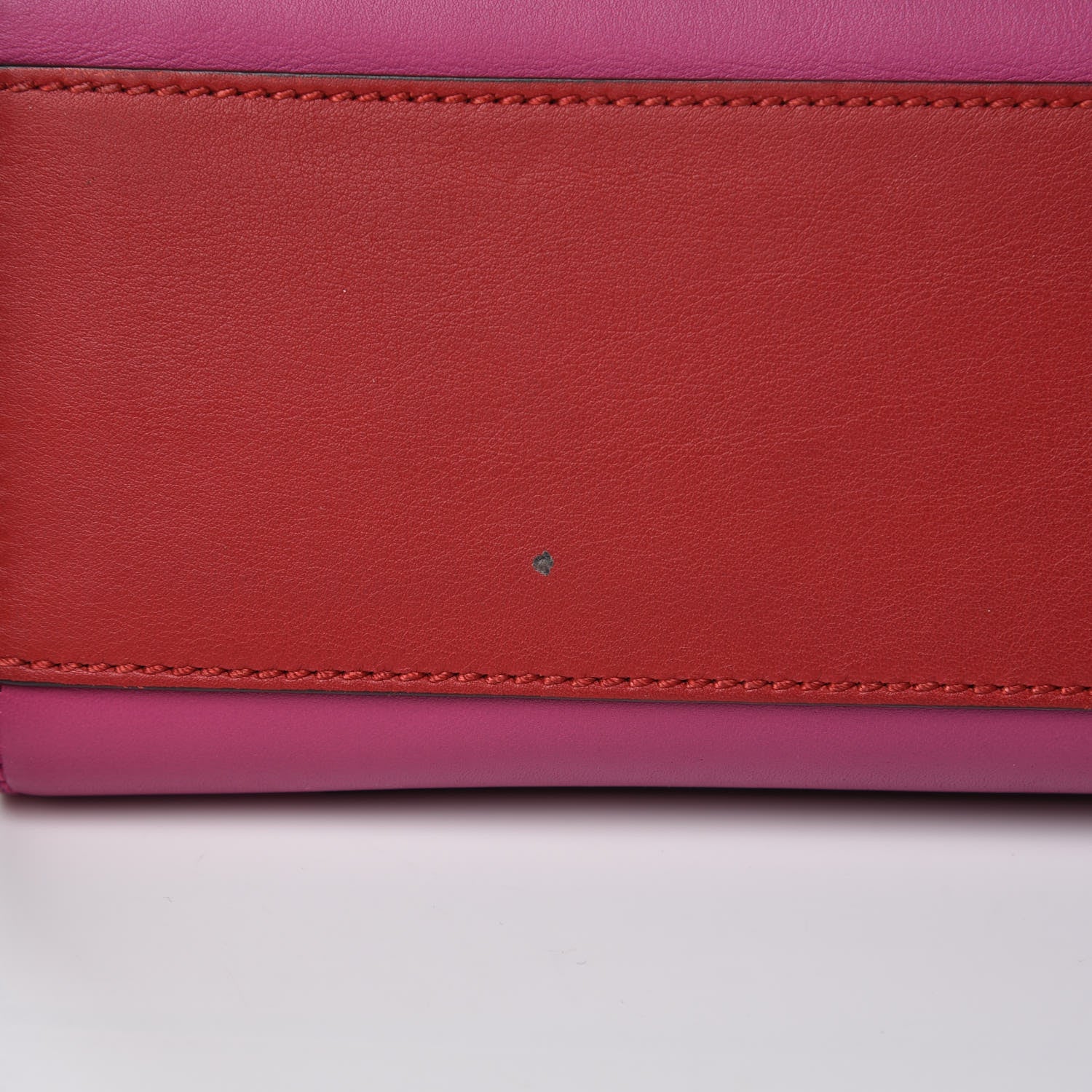 Gucci Moon Calfskin Bi-Color Medium Padlock Shoulder Bag New Rosette Hibiscus Red 11 of 13