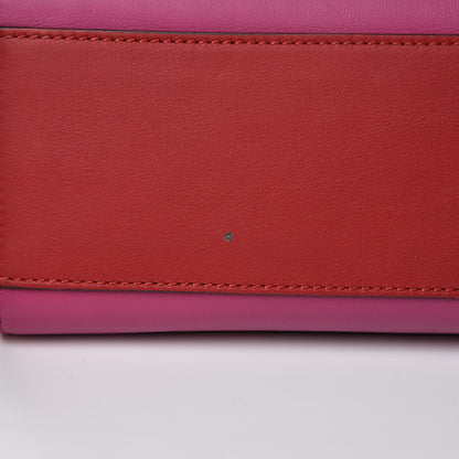 Gucci Moon Calfskin Bi-Color Medium Padlock Shoulder Bag New Rosette Hibiscus Red 11 of 13