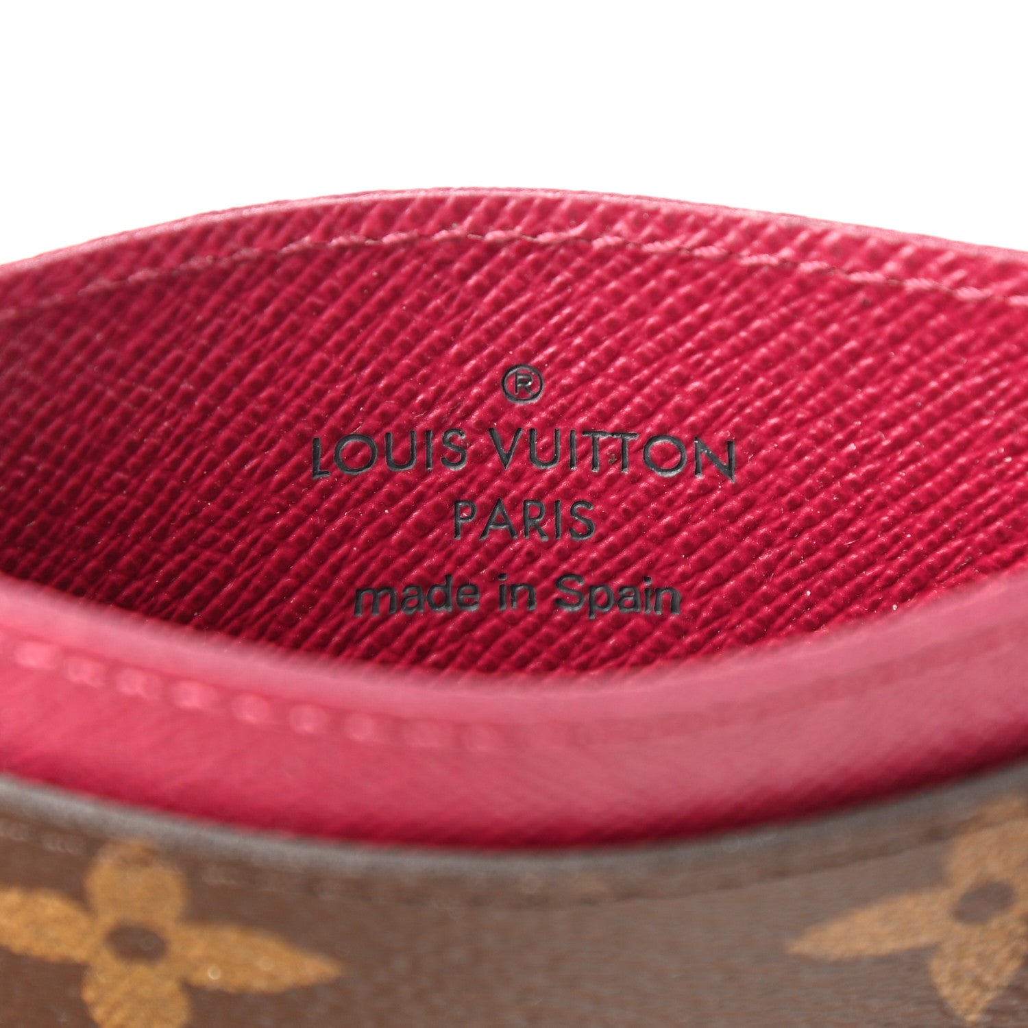 Louis Vuitton Monogram Card Holder Fuchsia 6 of 7