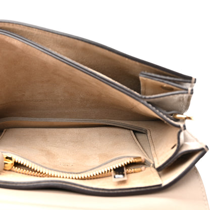 Chloe Suede Calfskin Small Faye Top Handle Bag Motty Grey 6 of 11