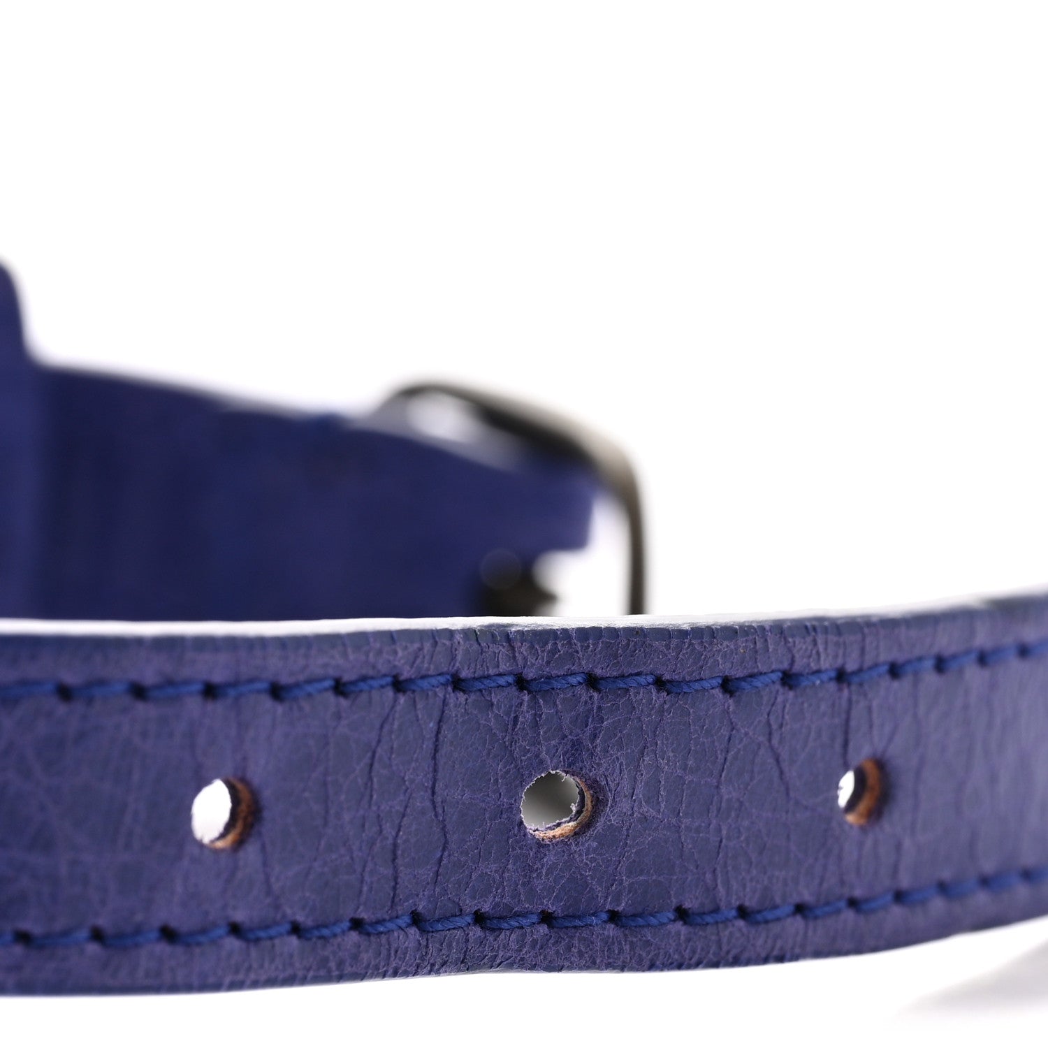 Balenciaga Agneau Arena Classic Hardware Bracelet M Bleu Lavande 5 of 6