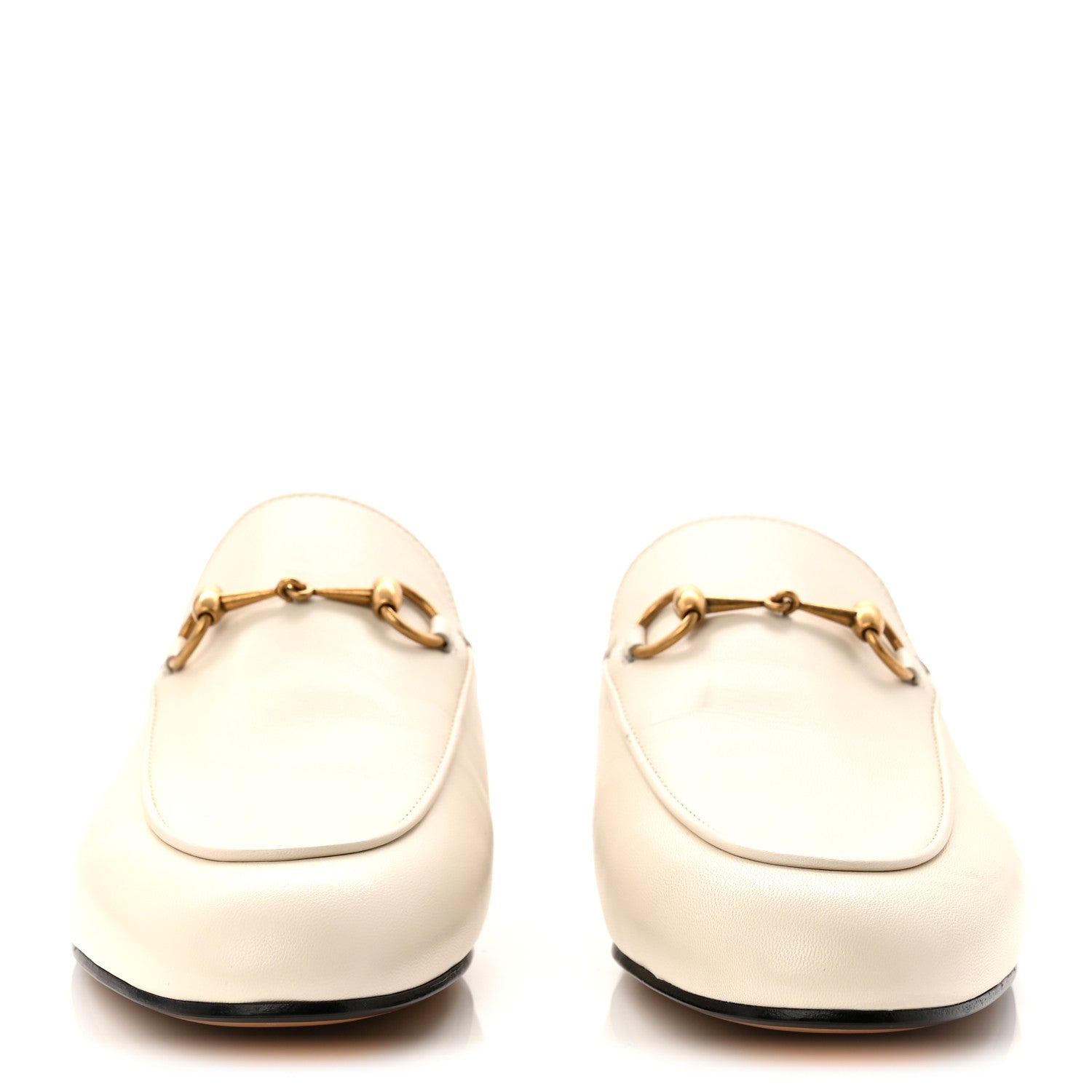 Gucci Malaga Kid Womens Princetown Slippers 38 Mystic White 3 of 10
