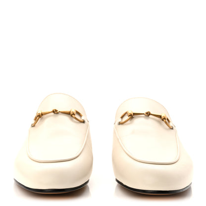 Gucci Malaga Kid Womens Princetown Slippers 38 Mystic White 3 of 10