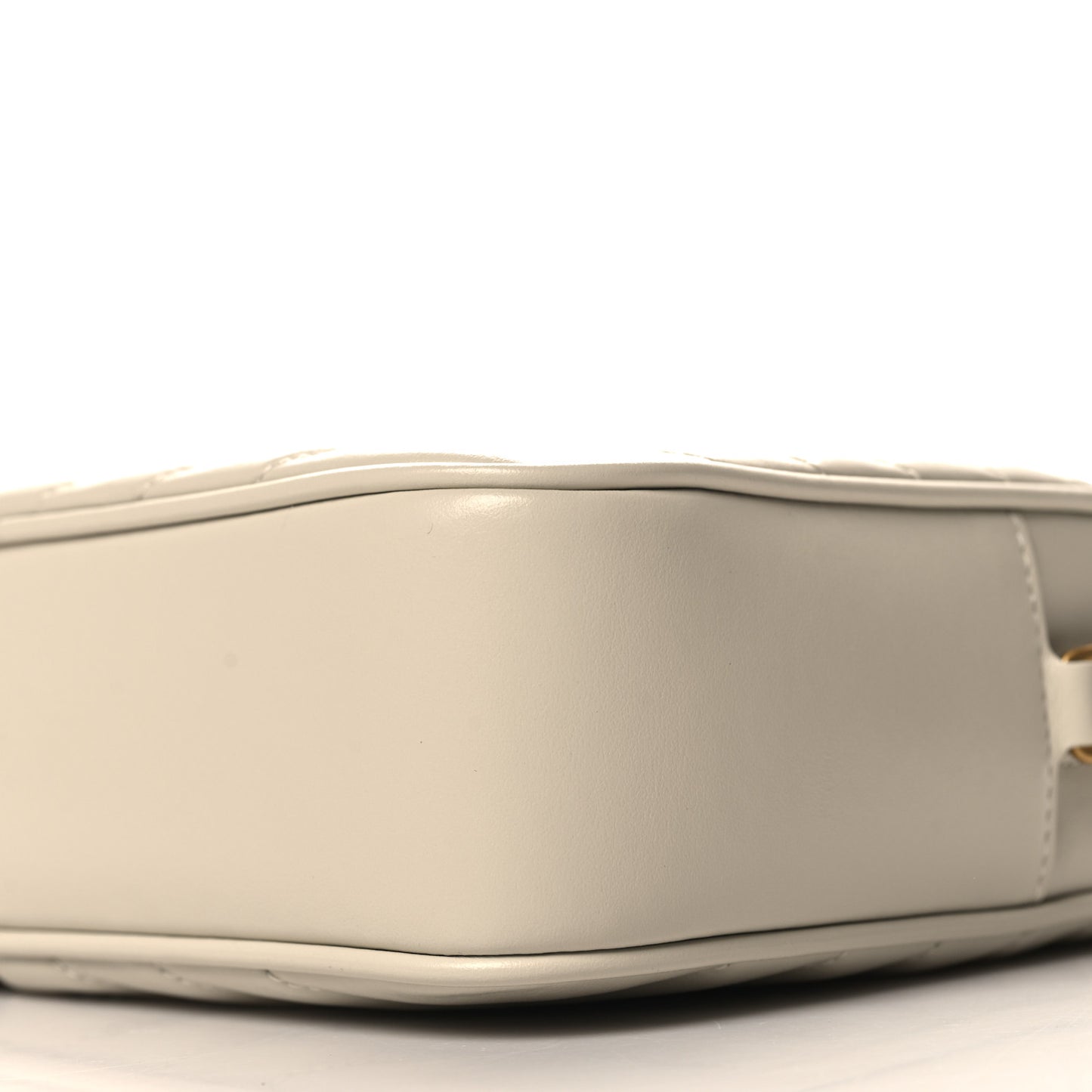 Calfskin Matelasse Monogram Lou Camera Bag Crema Soft