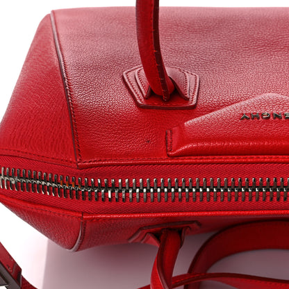Givenchy Sugar Goatskin Small Antigona Red 13 of 17