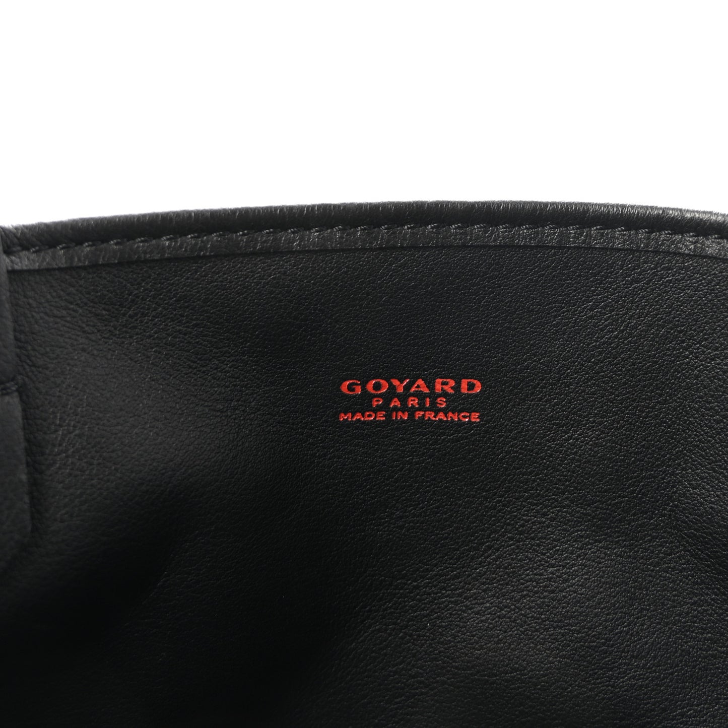 Goyardine Reversible Mini Anjou Black