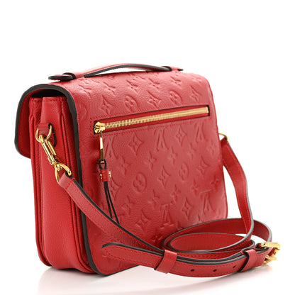 Louis Vuitton Empreinte Pochette Metis Cherry 2 of 9