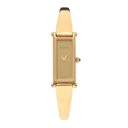 Gucci Stainless Steel 12mm 1500L Horsebit Quartz Watch Gold 1 of 6
