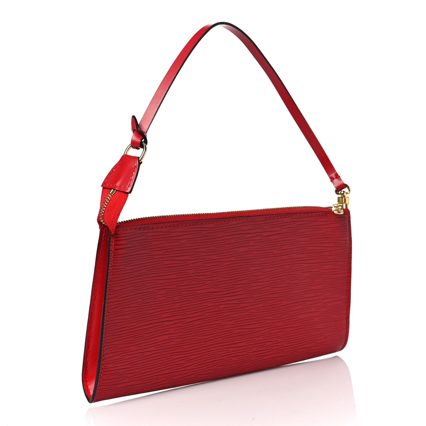 Epi Pochette Accessories 24 Castillan Red