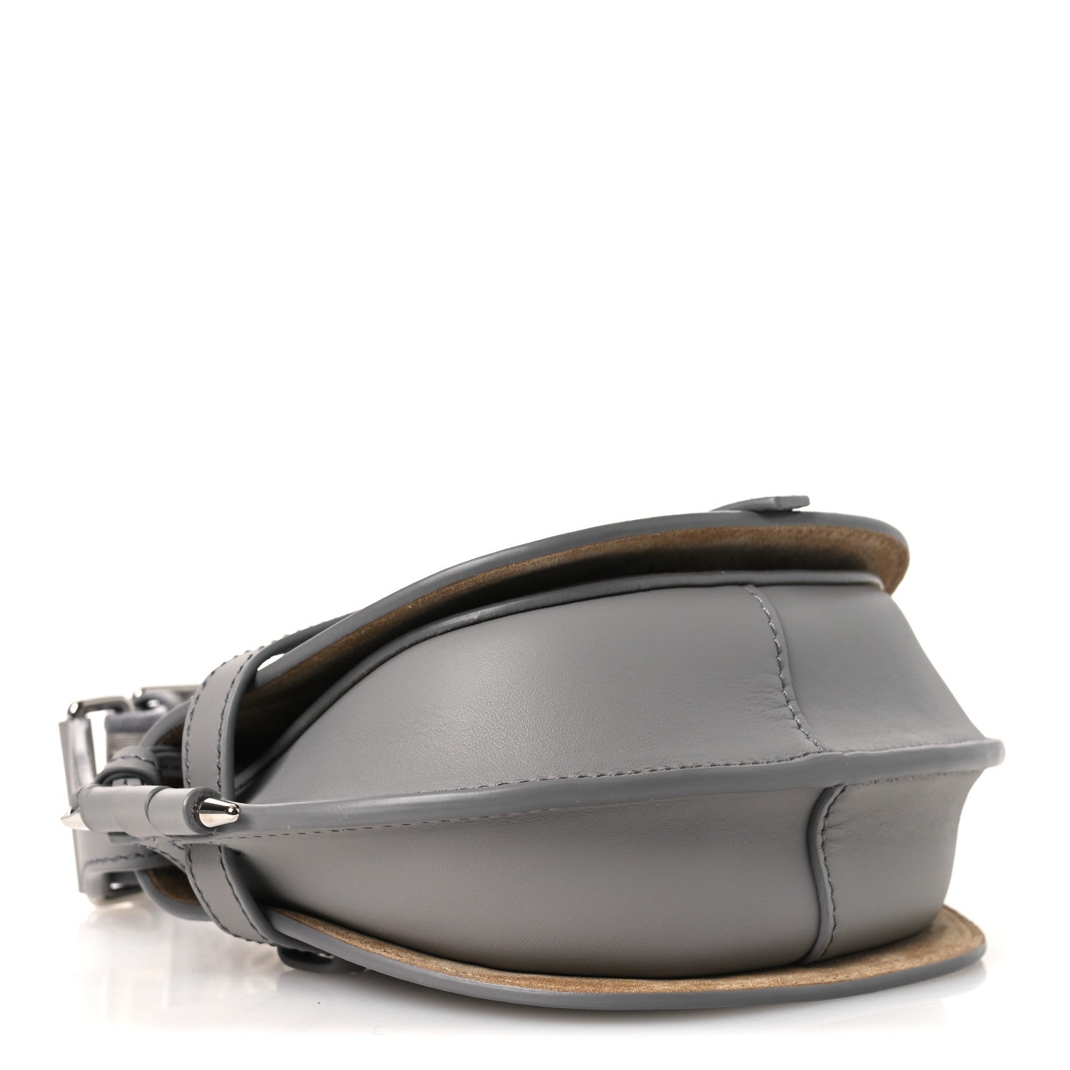 Loewe Calfskin Jacquard Mini Gate Dual Bag Ash Grey 4 of 9