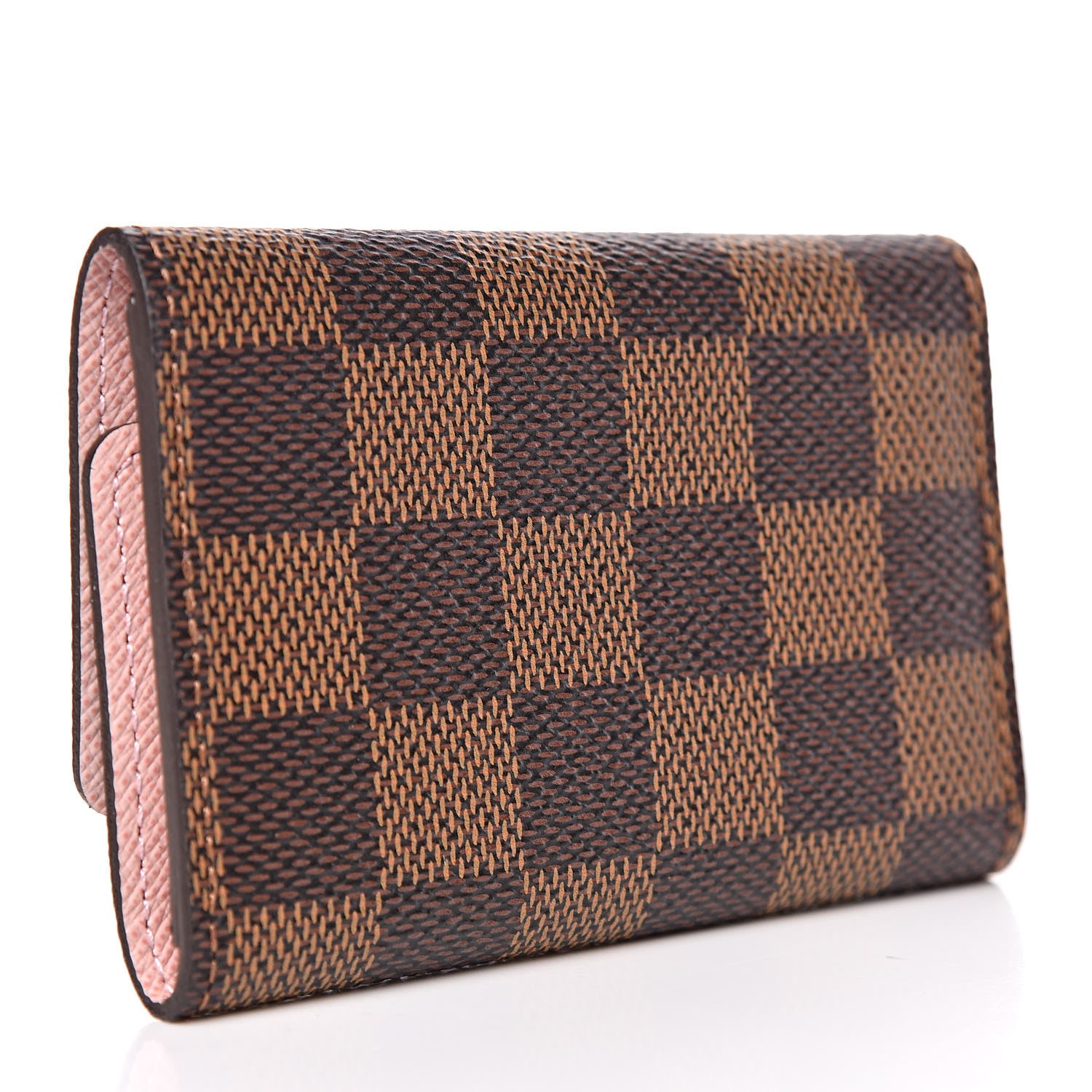 Louis Vuitton Damier Ebene Multicles 6 Key Holder Rose Ballerine 3 of 8