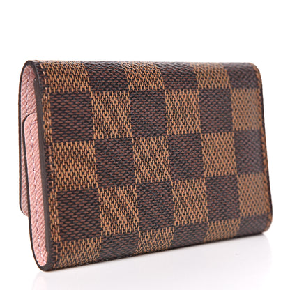 Louis Vuitton Damier Ebene Multicles 6 Key Holder Rose Ballerine 3 of 8