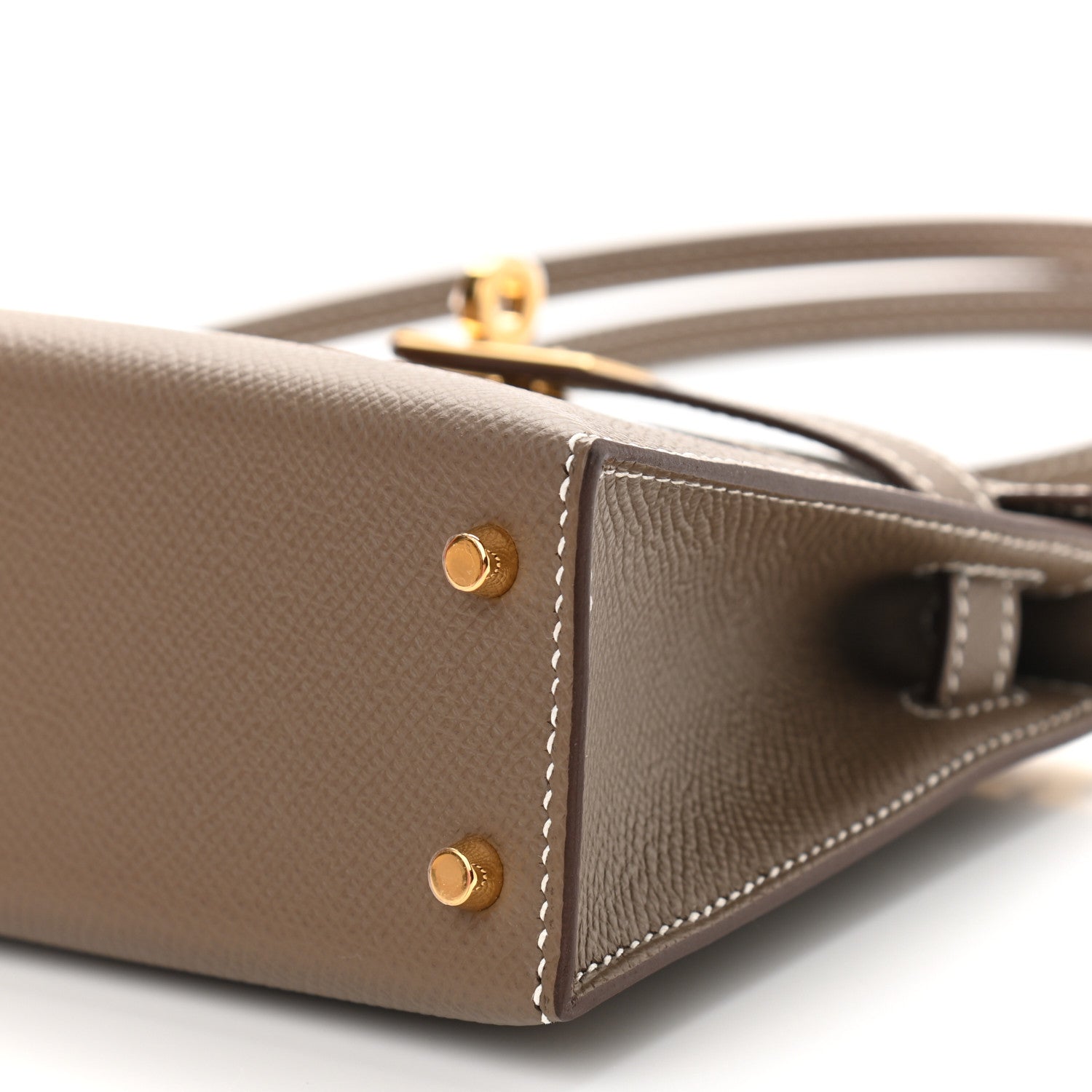 Hermes Epsom Mini Kelly Sellier 20 Etoupe 10 of 11
