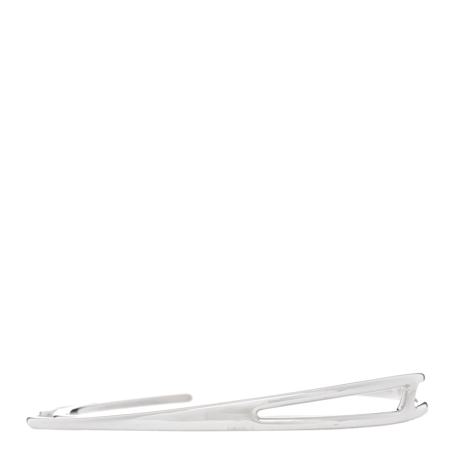 Hermes Sterling Silver Chaine d'Ancre Punk Cuff Bracelet 1 of 4