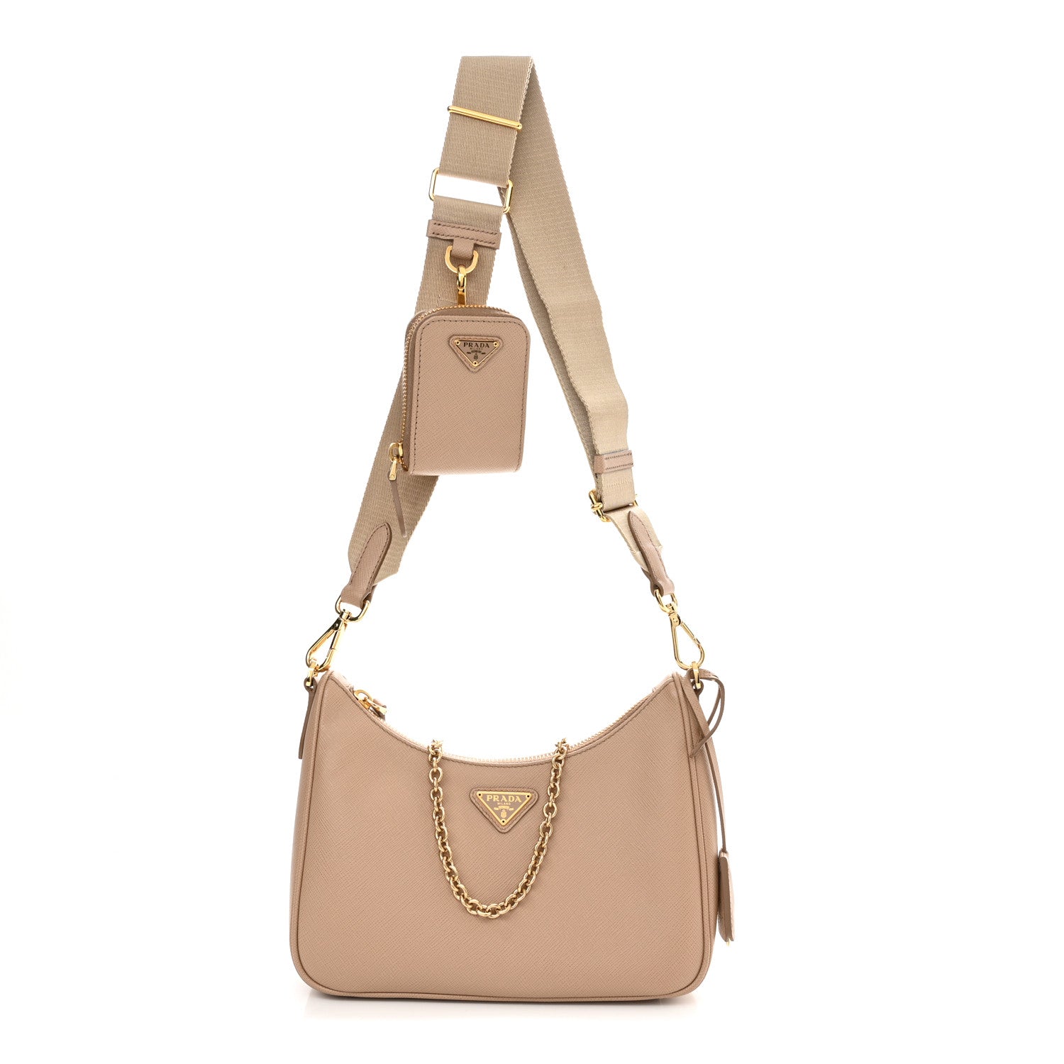 Prada Saffiano Lux Re-Edition 2005 Shoulder Bag Cammeo 1 of 10