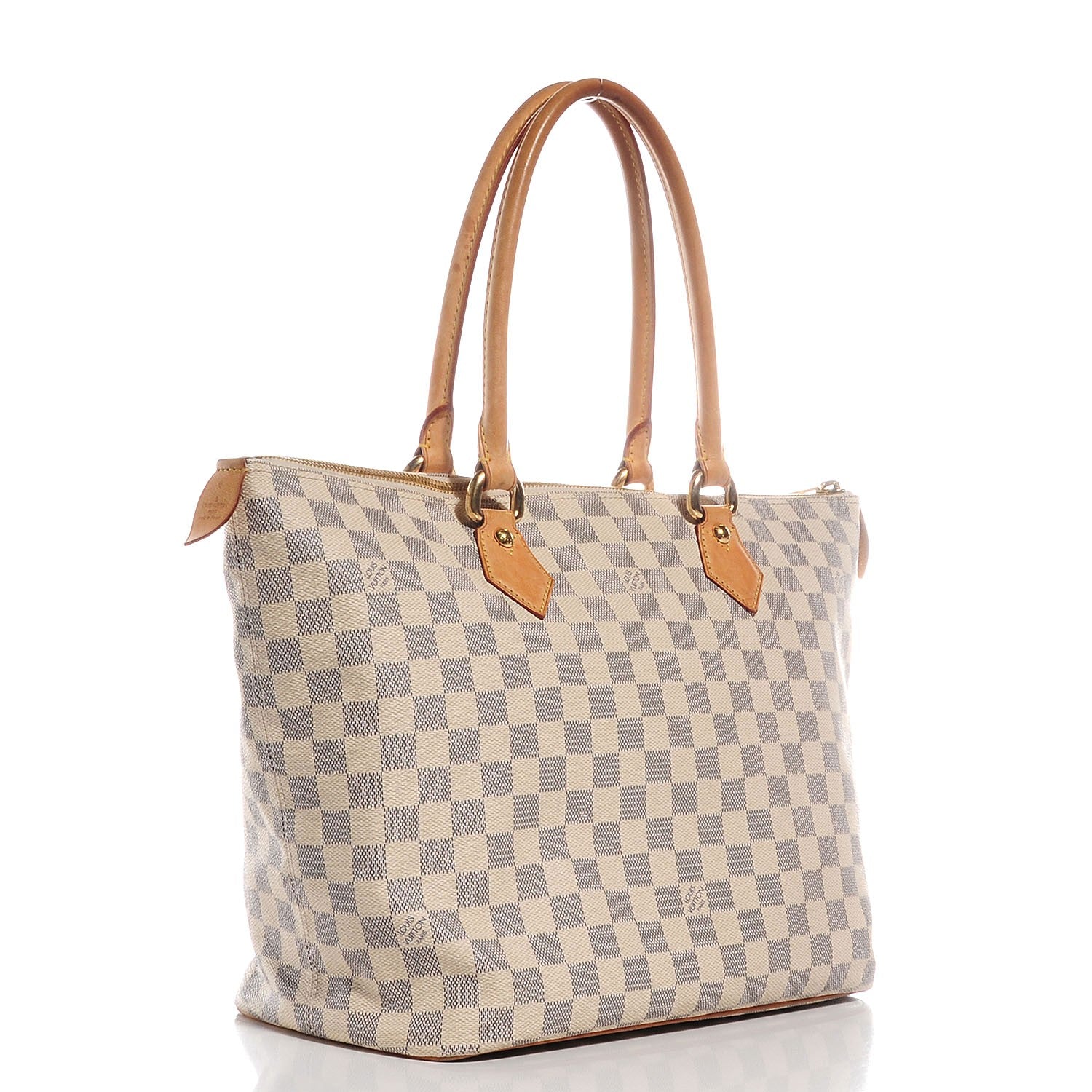 Louis Vuitton Damier Azur Saleya MM 3 of 7