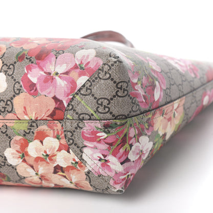 Gucci GG Supreme Monogram Blooms Medium Reversible Tote Beige Multicolor Dry Rose 14 of 19
