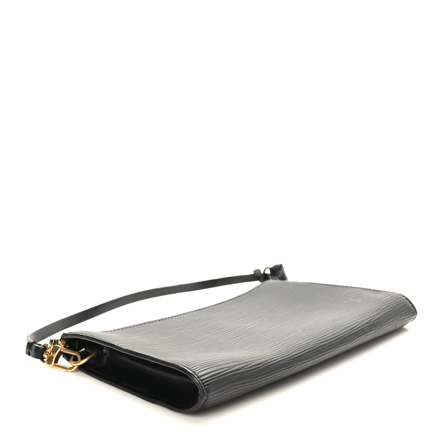 Louis Vuitton Epi Pochette Accessories 24 Black 4 of 9