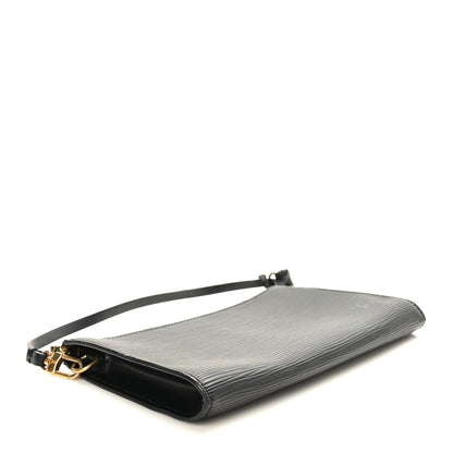 Louis Vuitton Epi Pochette Accessories 24 Black 4 of 9