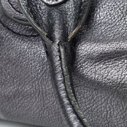 Chloe Metallic Calfskin Medium Paddington Satchel Silver 17 of 22