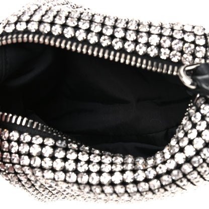Alexander Wang Mesh Crystal Wanglock Fortune Cookie Bag Black 5 of 8