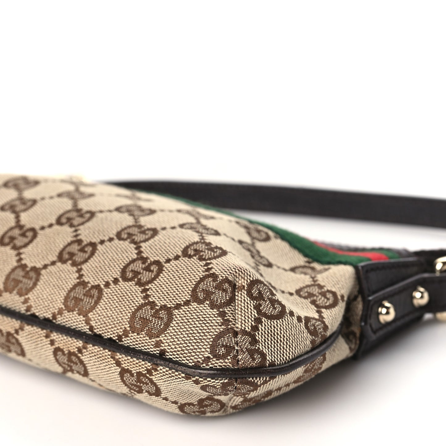 Monogram Web Pochette Dark Brown