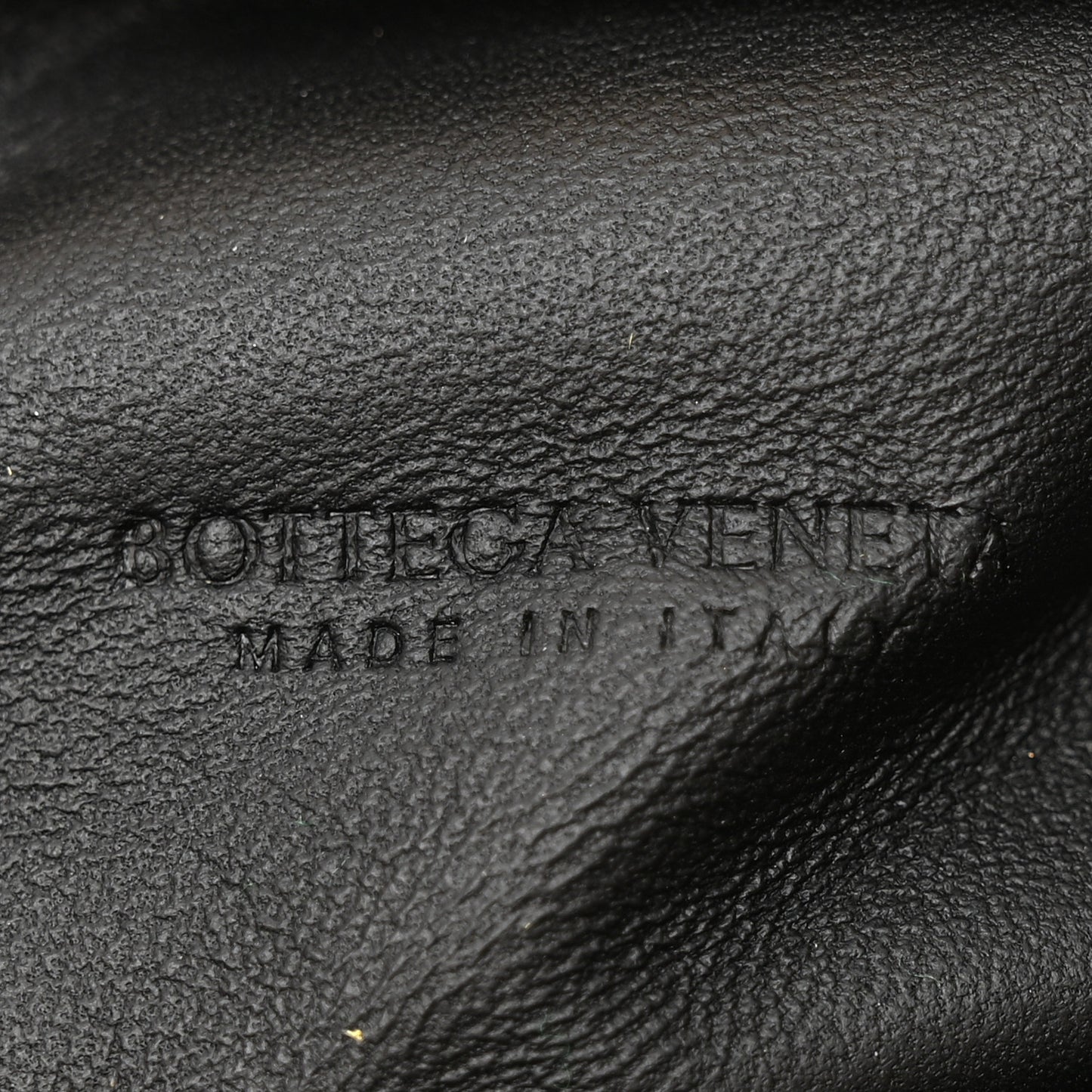 Metallic Nappa Intrecciato The Mini Pouch Oro