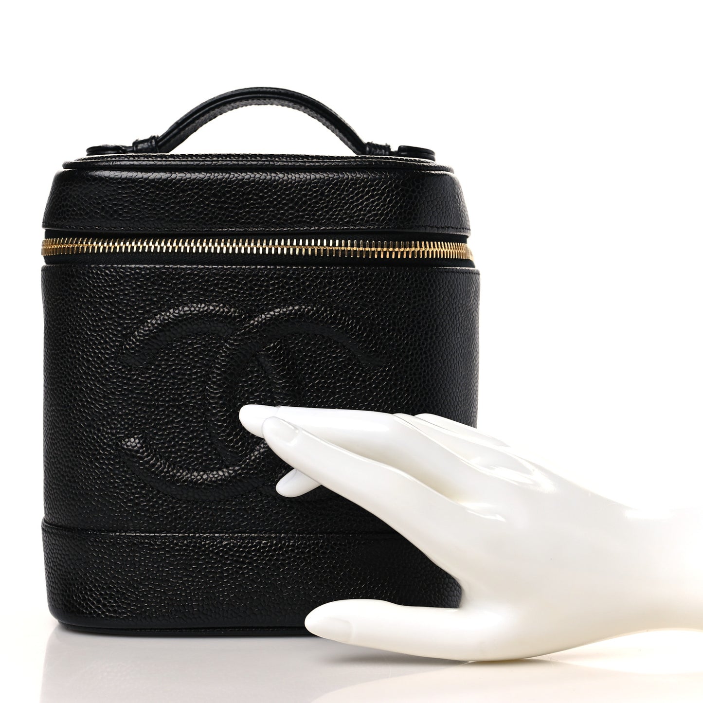 Caviar Vanity Cosmetic Case Black