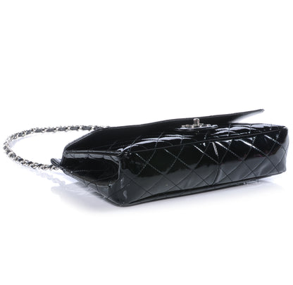Chanel Patent Quilted Flap Bag Black 5 of 8