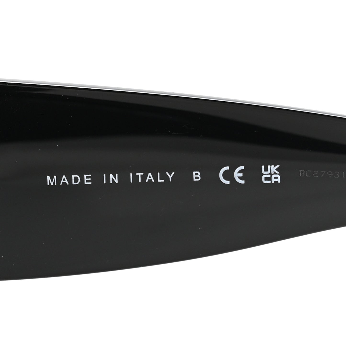 Acetate Rectangle Sunglasses 5435 Black