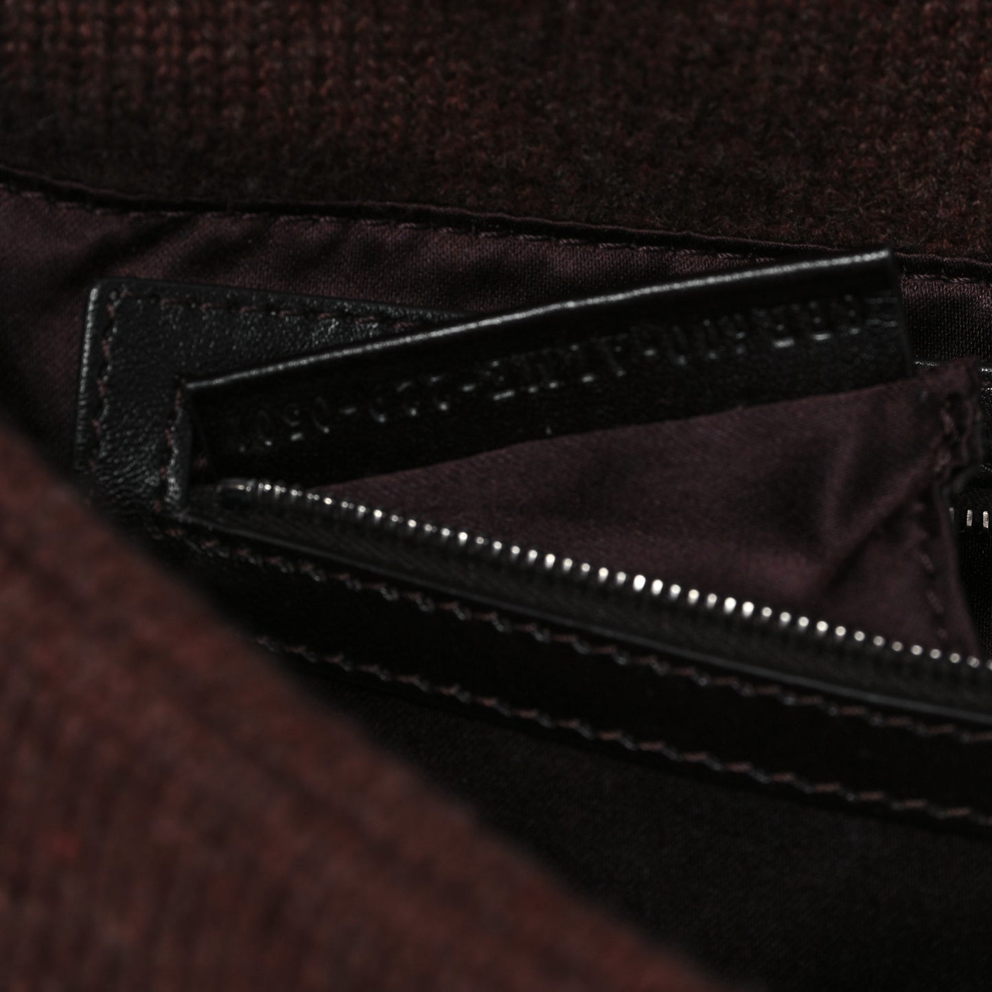 Cashmere Vitello Grace Baguette Brown