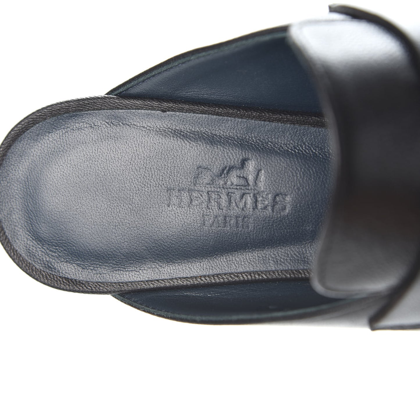 Goatskin Paradis Mules 35 Black