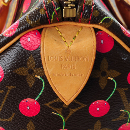 Louis Vuitton Monogram Cerises Speedy 25 6 of 9