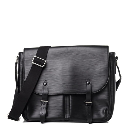 Louis Vuitton Epi Christopher Messenger Black 1 of 10