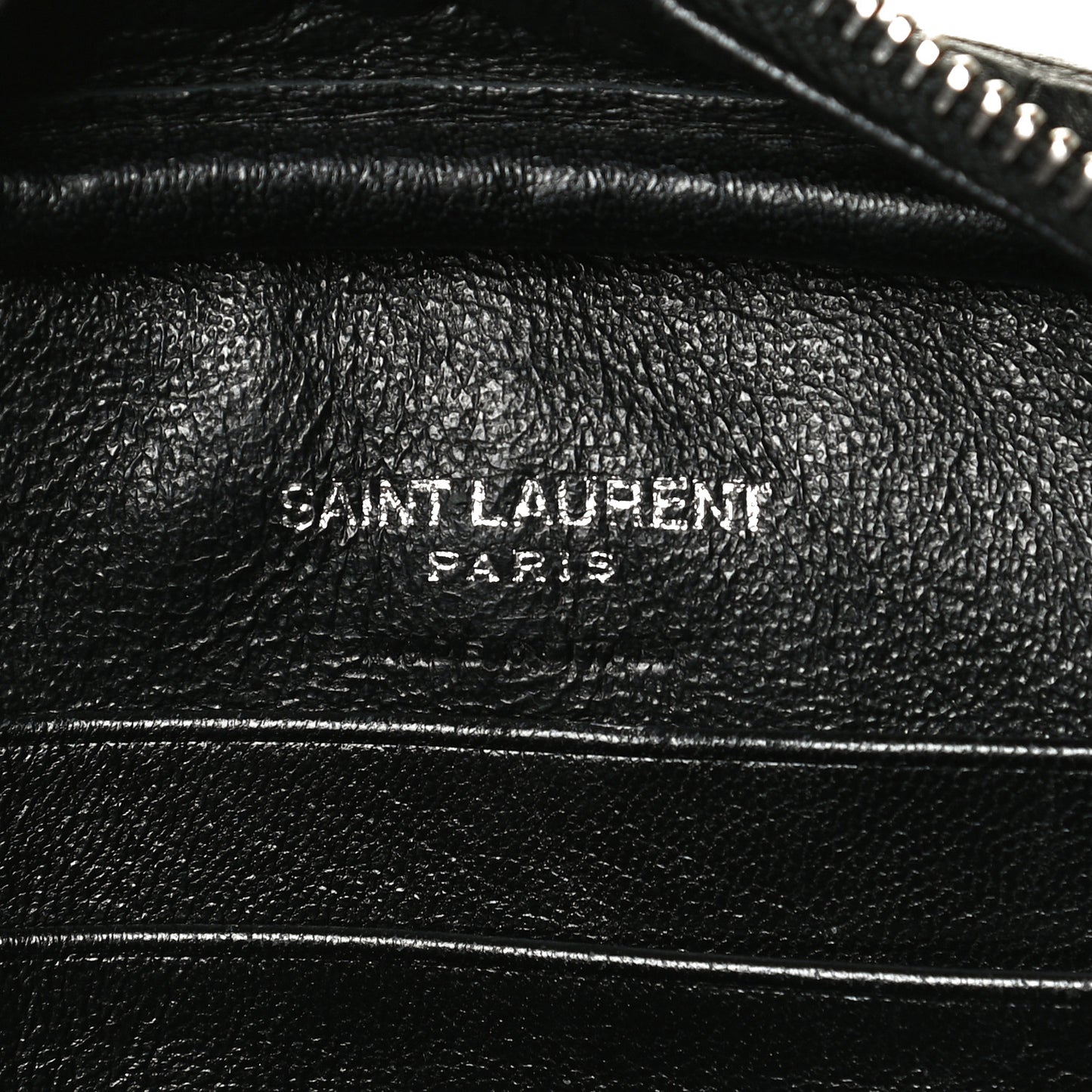Calfskin Crocodile Embossed Monogram Blogger Bag Black