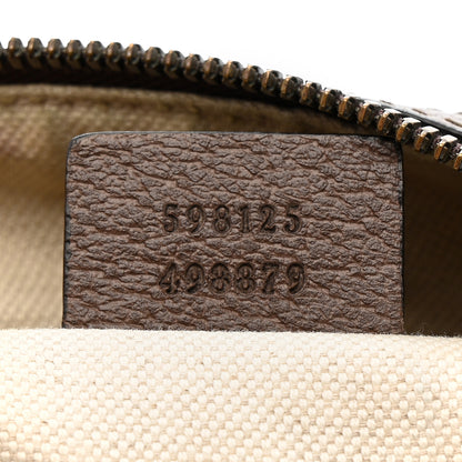 Gucci GG Supreme Monogram Web Small Ophidia Half Moon Hobo Brown 7 of 16