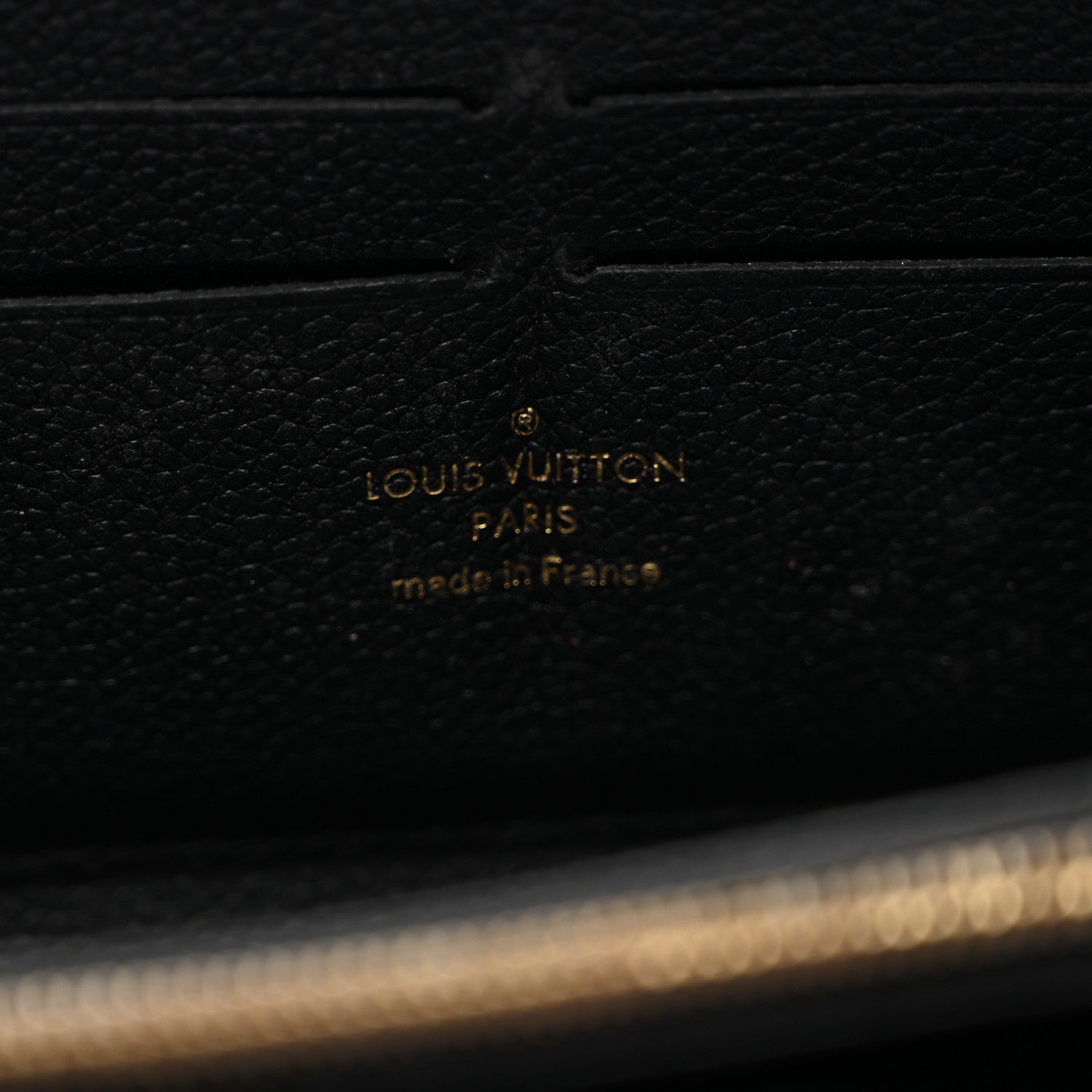 Louis Vuitton Empreinte Zippy Wallet Black Black 6 of 8